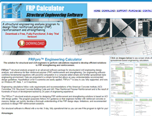 Tablet Screenshot of frpcalc.com